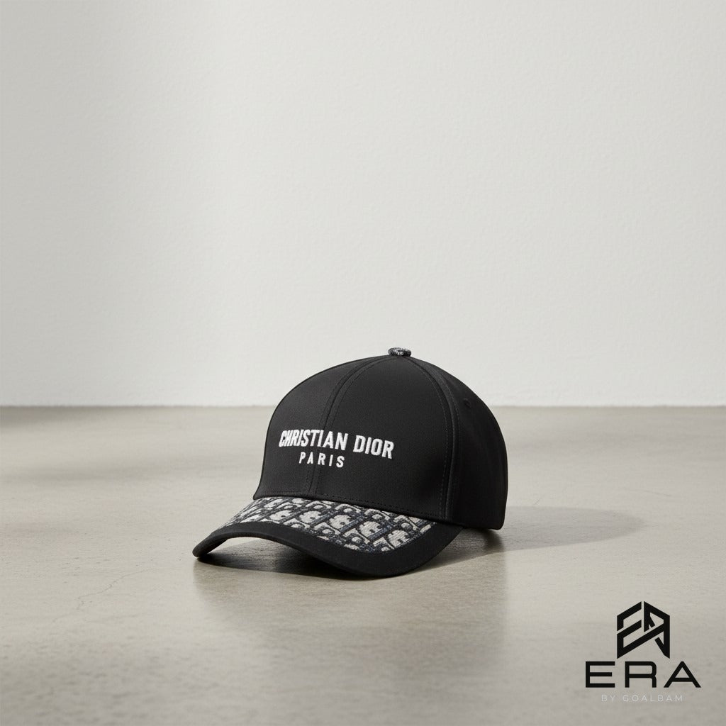 Casquette Diagonale Noire — ERA by GOALBAM
