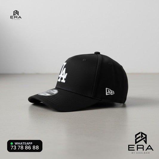 Casquette Dodgers — ERA by GOALBAM - Noire / Logo Blanc
