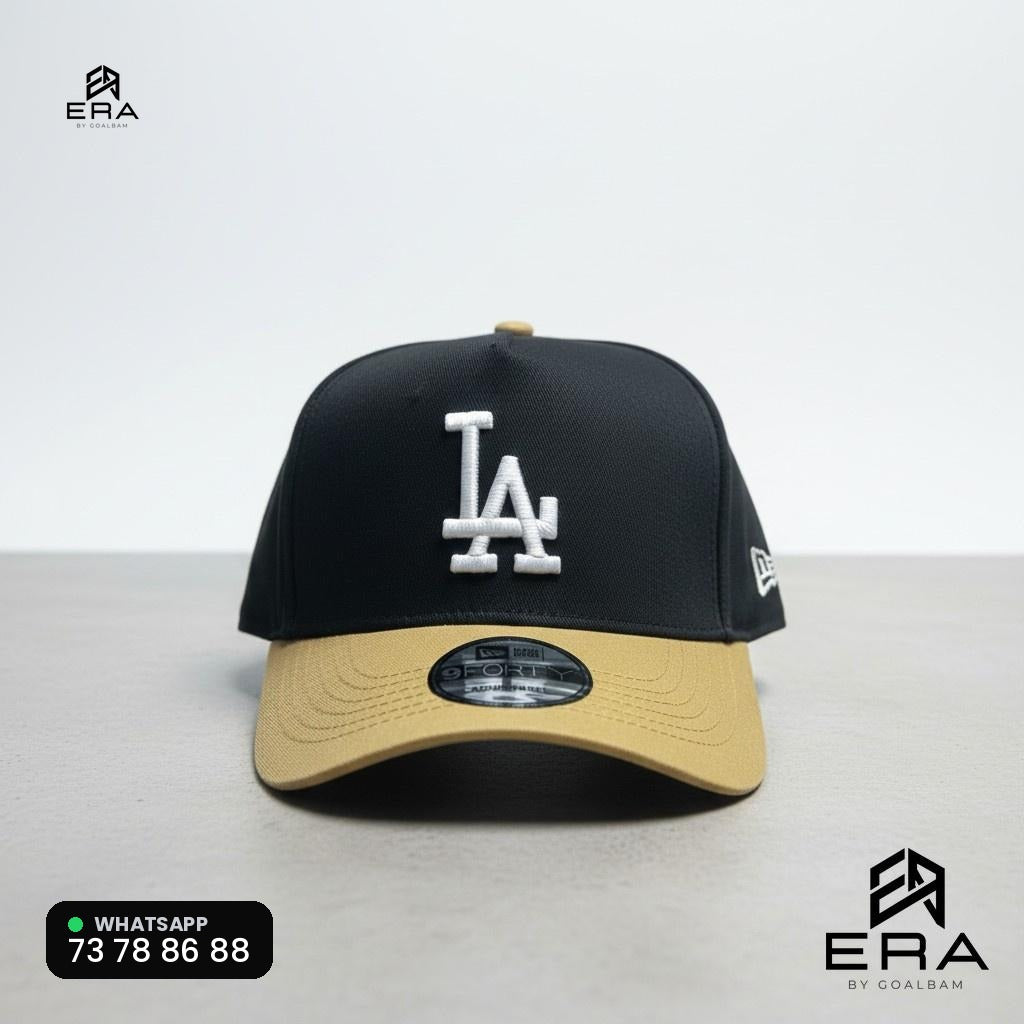 Casquette Dodgers — ERA by GOALBAM - Noire / Tan