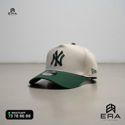 Casquette NY — ERA by GOALBAM - Crème / Vert