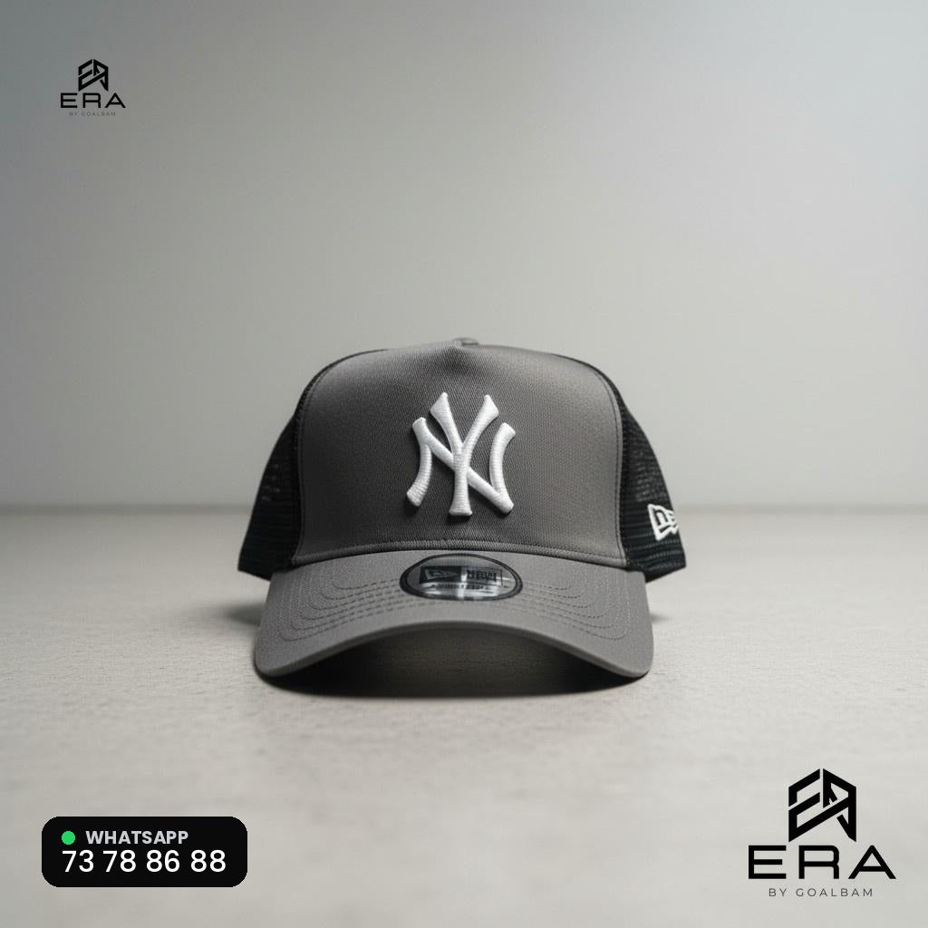 Casquette NY Trucker — ERA by GOALBAM - Gris / Noir