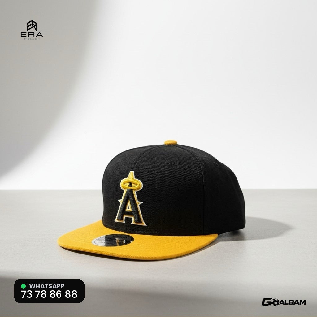 Casquette Angels — ERA by GOALBAM - Noir / Jaune