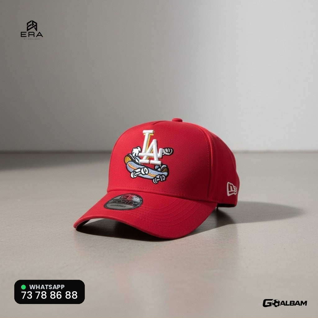 Casquette Dodgers Mascotte — ERA by GOALBAM - Rouge