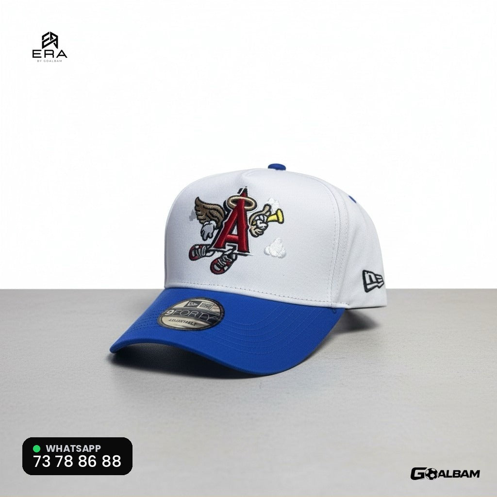 Casquette Angels Mascotte — ERA by GOALBAM - Blanc / Bleu