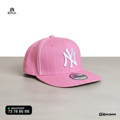 Casquette NY Rayures — ERA by GOALBAM - Rose