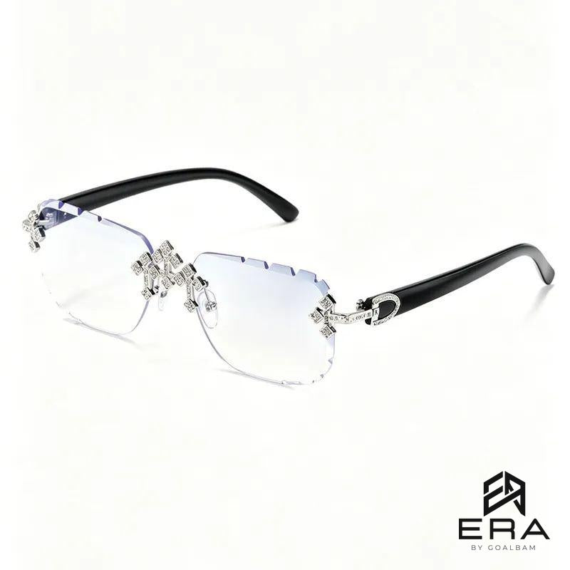 Lunettes Croix Gothique - Cristal Rimless