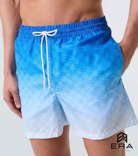 Short Dégradé Océan - Bleu Dégradé
