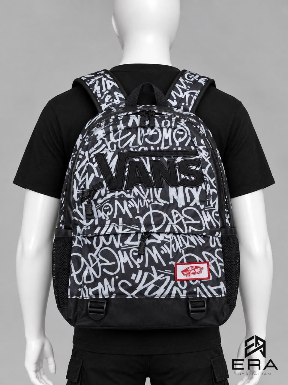Sac à Dos Motif Urbain - Graffiti Noir