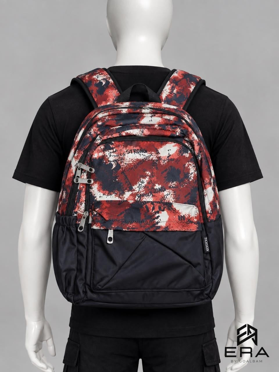 Sac à Dos Expédition - Camouflage Rouge