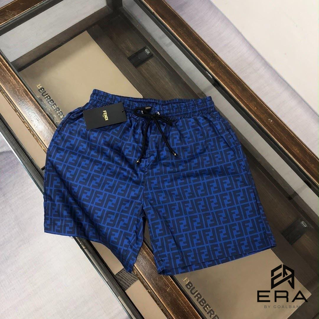 Short Monogramme Répété - Bleu Roi Zucca