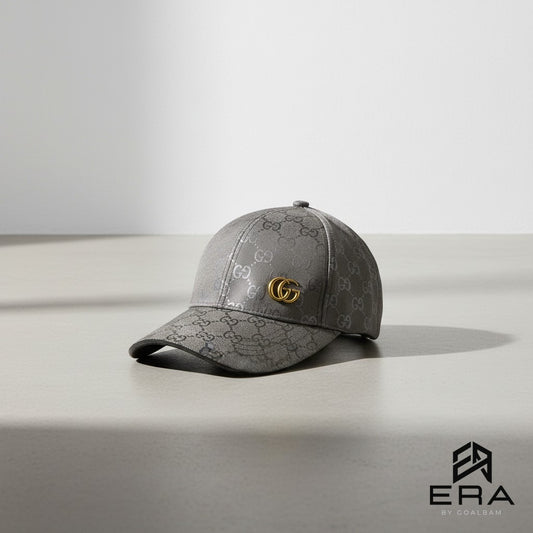 Casquette Entrelacs Cuir Grise — ERA by GOALBAM
