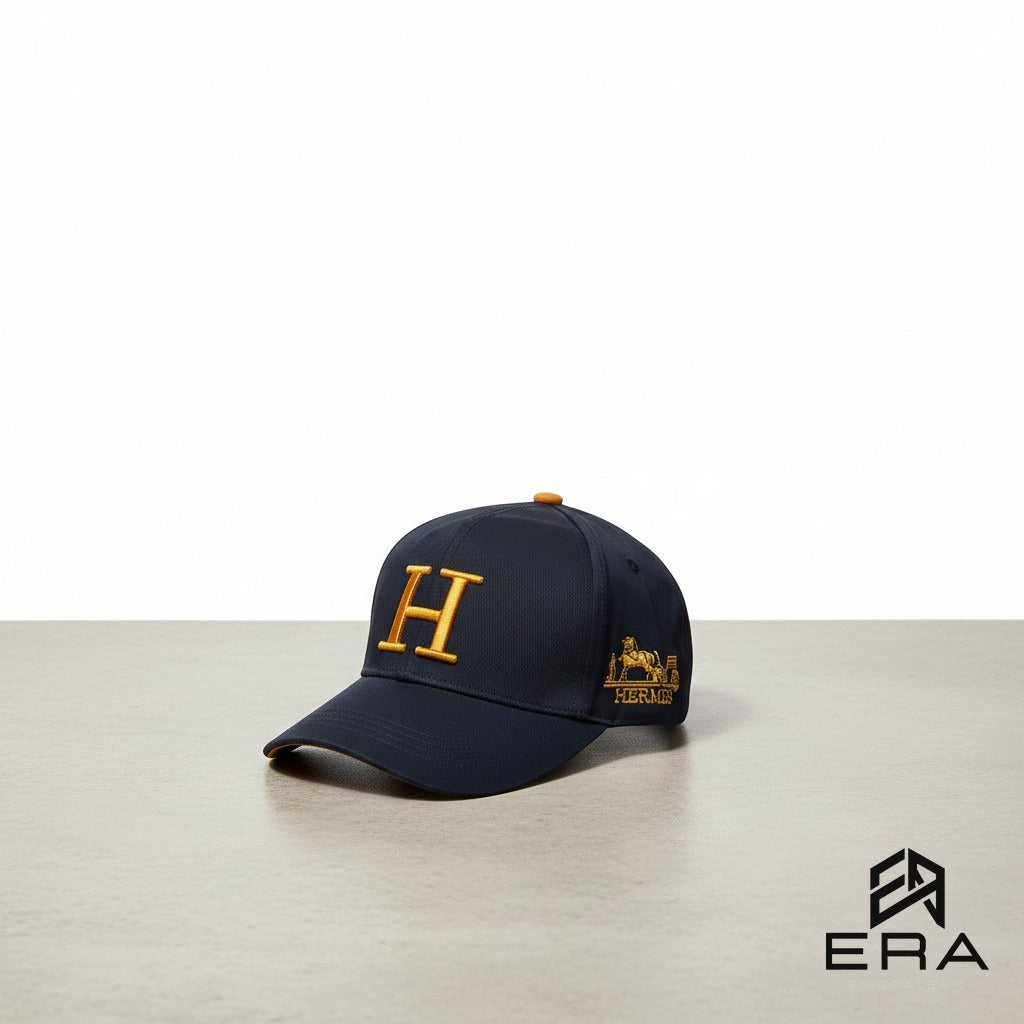 Casquette Initiale Dorée Marine — ERA by GOALBAM