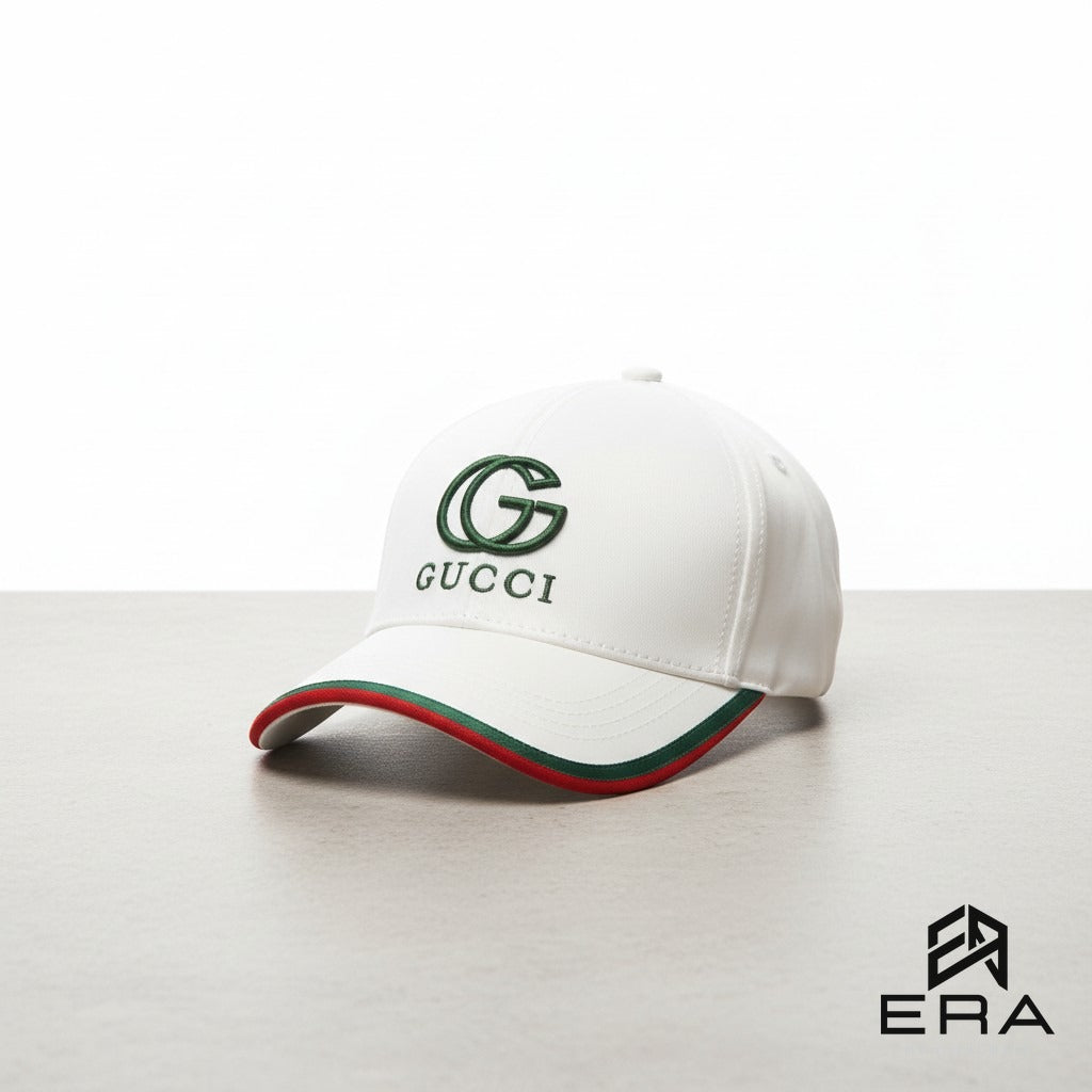 Casquette Wordmark Rayures Blanche — ERA by GOALBAM