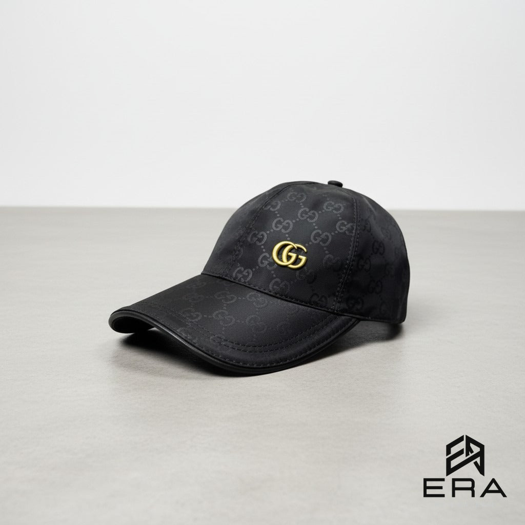 Casquette Entrelacs Doré Noire — ERA by GOALBAM