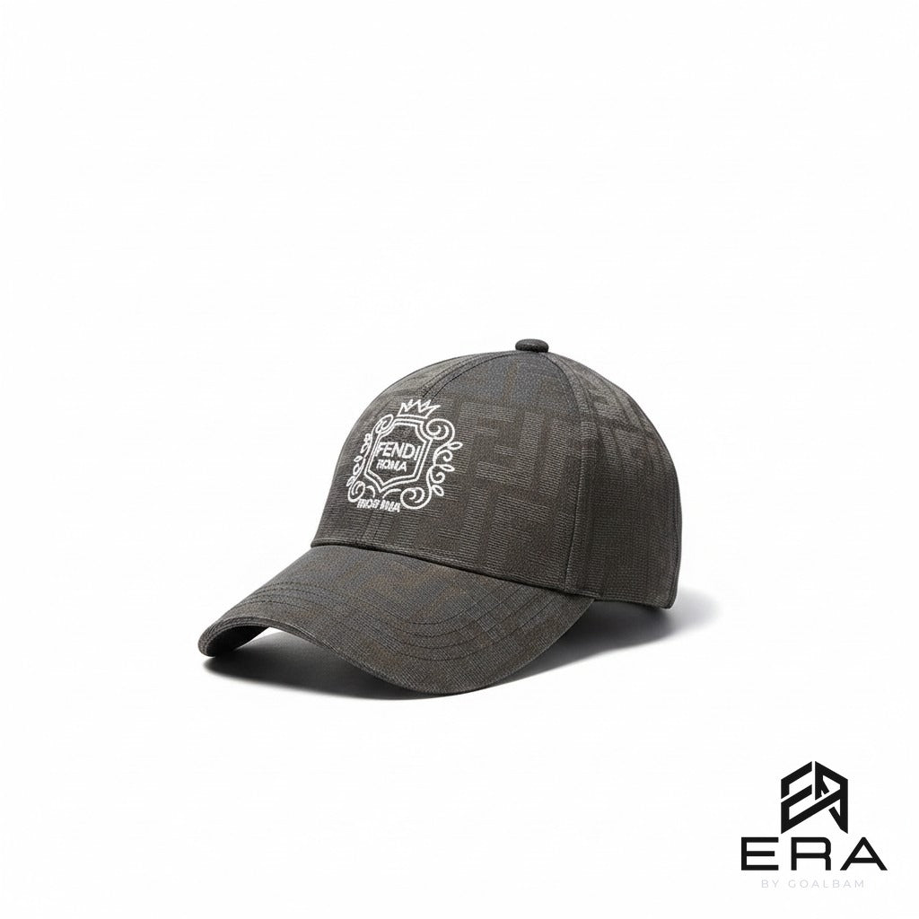 Casquette Monogramme Kaki Écusson — ERA by GOALBAM