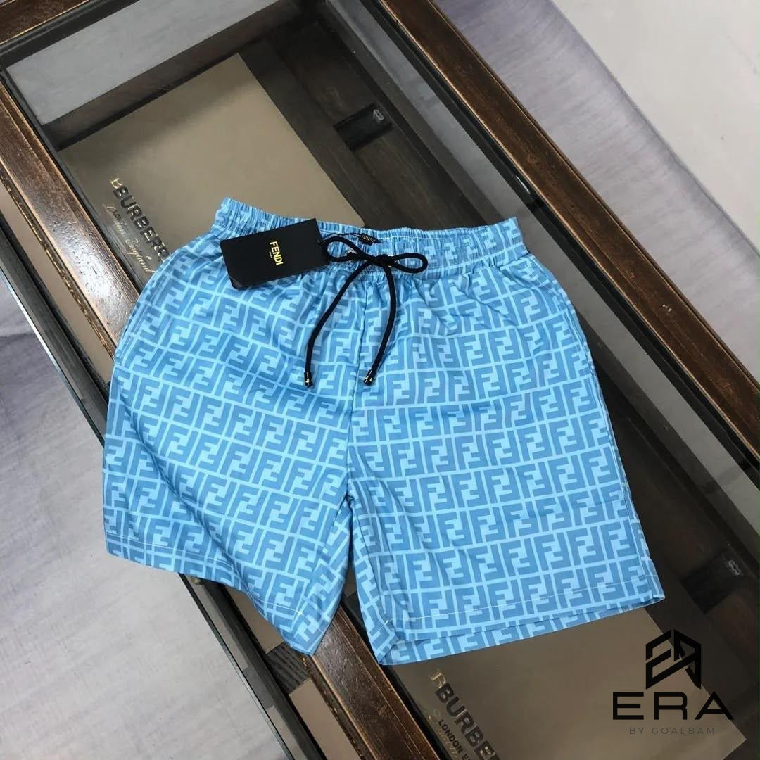Short Monogramme Répété - Turquoise Zucca