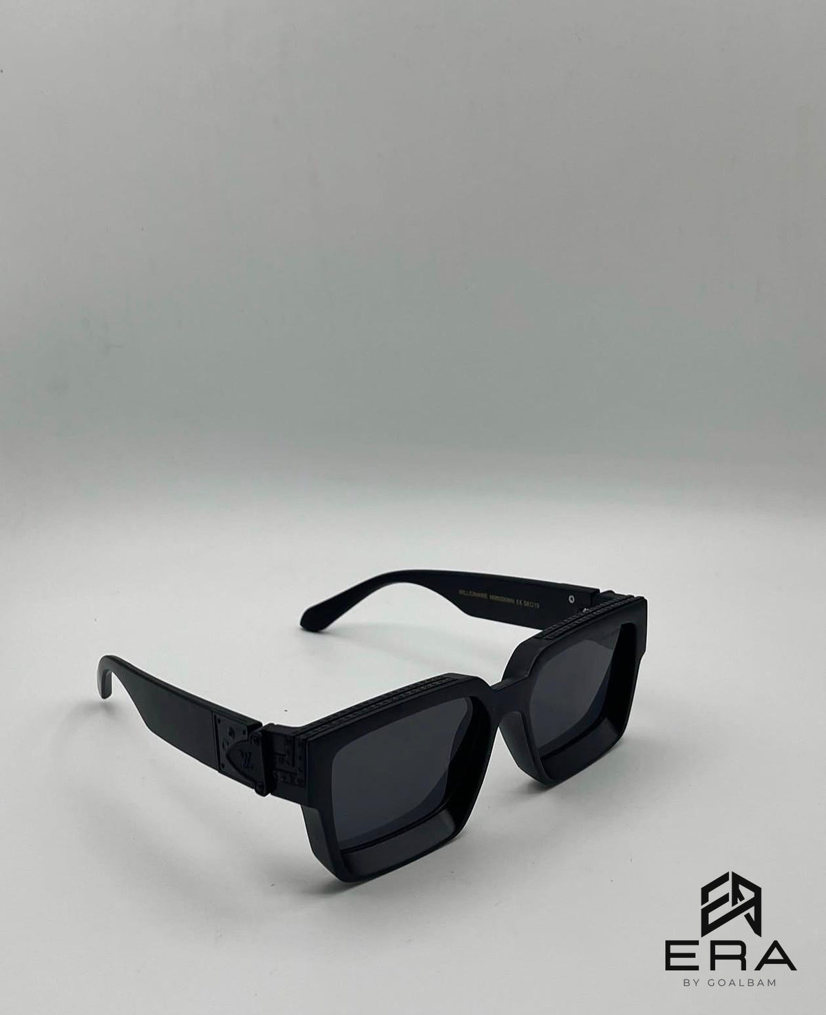 Lunettes Empreinte Dorée - Rectangulaire Noir