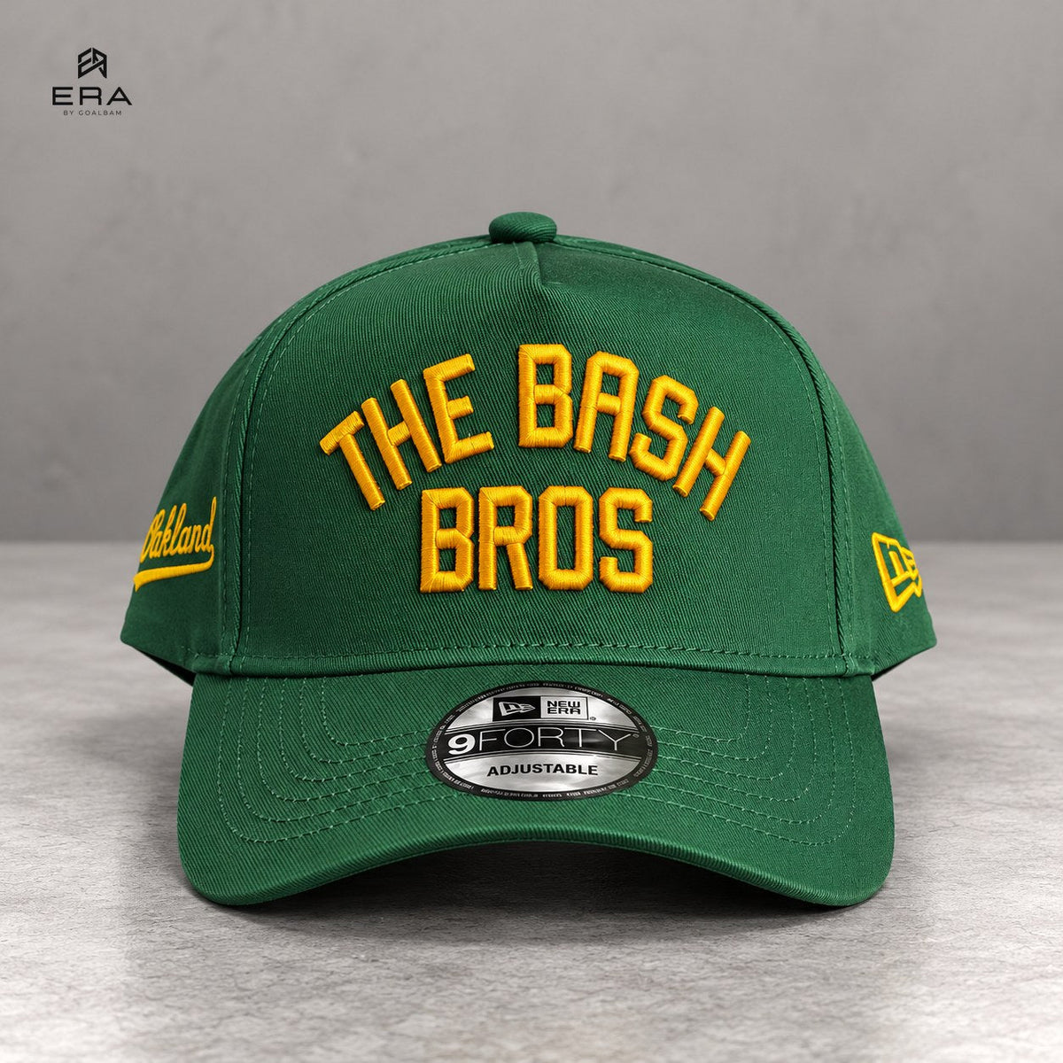 Casquette ERA Bash Bros Vert – vue de face