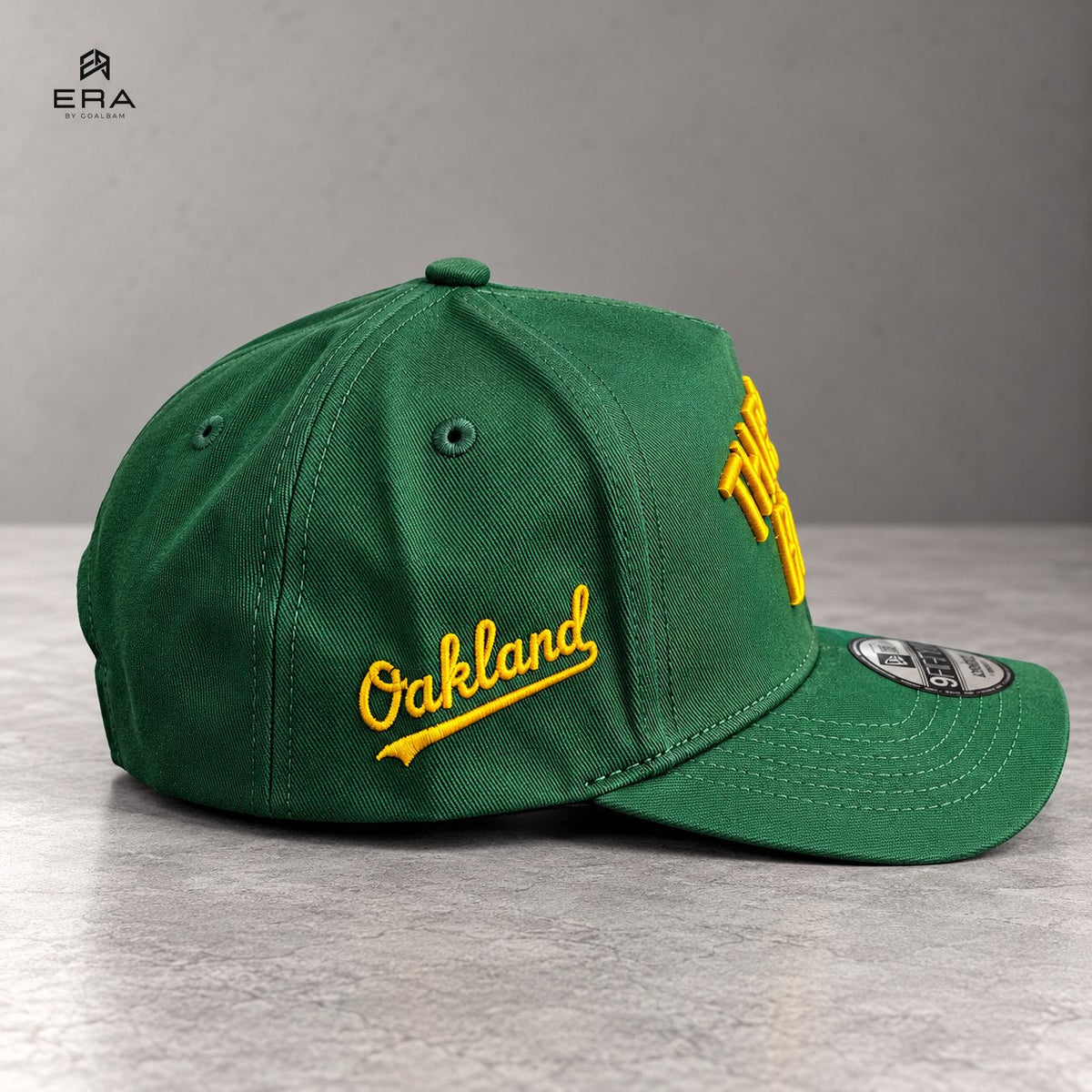 Casquette ERA Bash Bros Vert – vue de profil