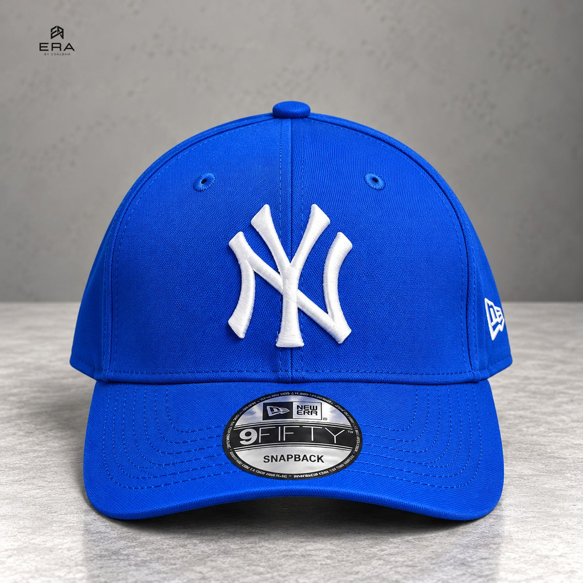 Casquette ERA NY Bleu Roi – vue de face