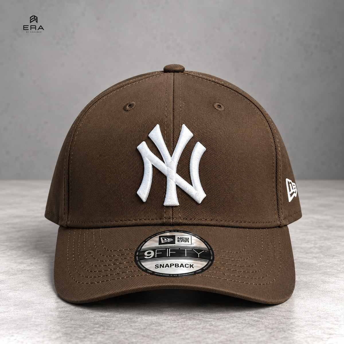 Casquette ERA NY Marron – vue de face
