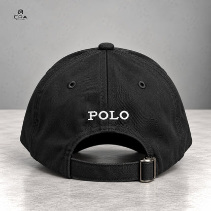 Casquette ERA Polo Noir & Blanc – vue de dos