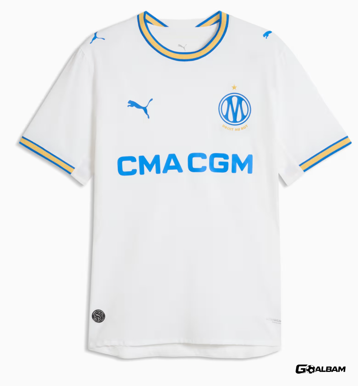 Maillot Marseille Domicile 26/27 - GOALBAM