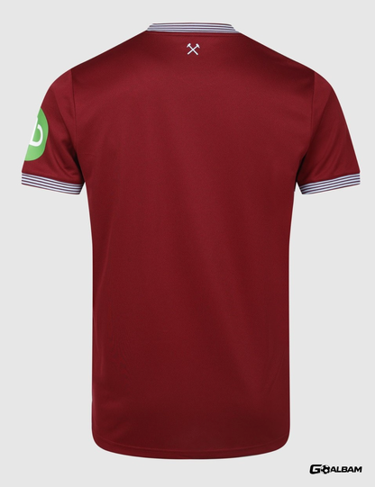 West Ham Domicile 25/26 - vue de dos