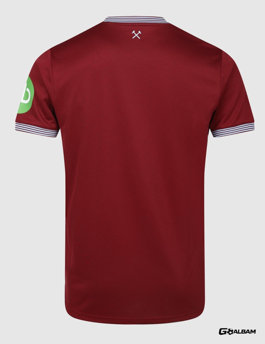 West Ham Domicile 25/26 - vue de dos